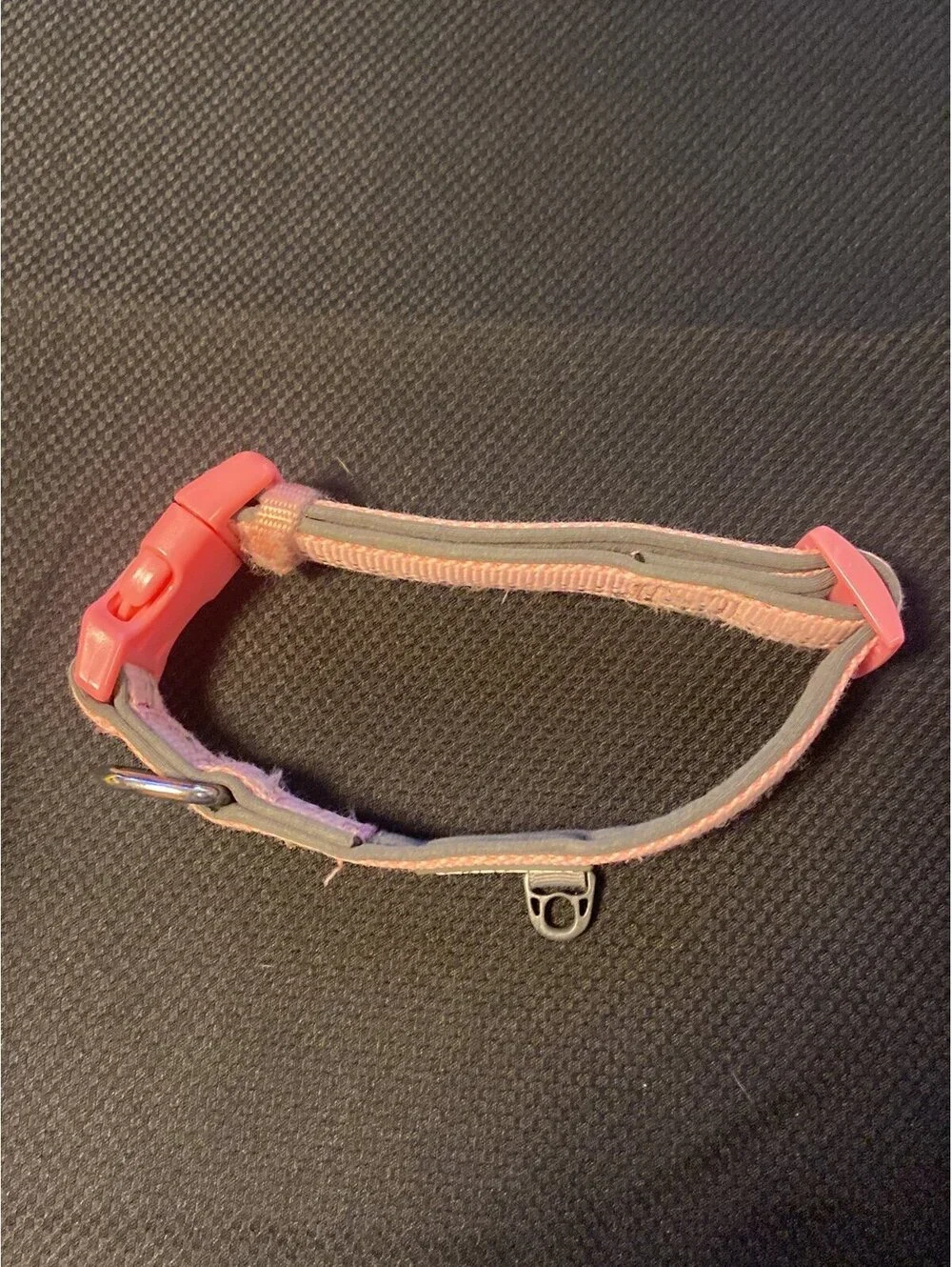 Blueberry Pet pink dog collar (M)